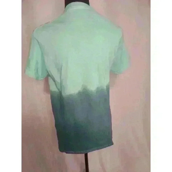 Disney Mickey Mouse Classic T-Shirt for Adults – Green Ombre Size S - Picture 2 of 3